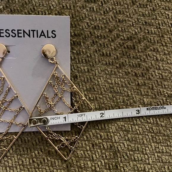 Dangle Chain Earrings - Picture 3 of 7